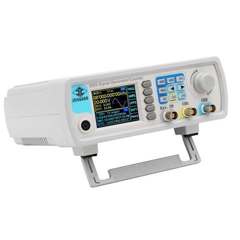 Eu Plug Jds6600-60M 60Mhz Signal Generator Digital Control Dual-Channel Dds Function Signal Generator Frequency Meter Arbitrary ► Photo 1/6