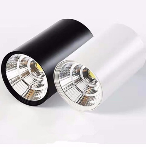 Dimmable Surface Mounted Ceiling Downlight 5W 7W 9W 12W 15W 18W 24W 30W 36W AC85-265V Lamp COB Led Spot Light ► Photo 1/6