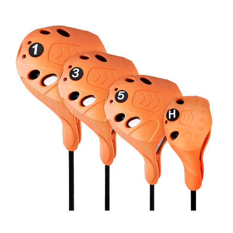 4 pcs/set PGM golf club head cover 1/3/5/UT Full set of wood poles Waterproof high-elastic material Easy to use Save space ► Photo 1/6
