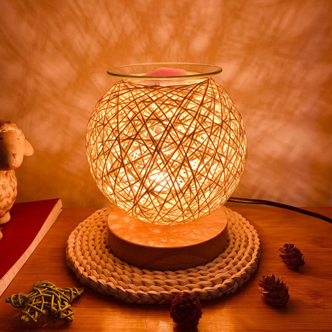 Aroma Electric Wax Melt Incense Burner 3D Sepak Takraw Aroma Lamp Essential Oil Burner Light Aromatherapy Diffuser Wax Warmer ► Photo 1/6