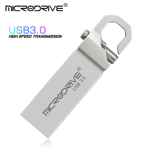 Hot sale metal USB 3.0 Flash Drive 8gb 16gb flash disk Pendrive 32gb 64gb 128gb memory stick USB 3.0 Flash USB Stick pen drive ► Photo 1/6