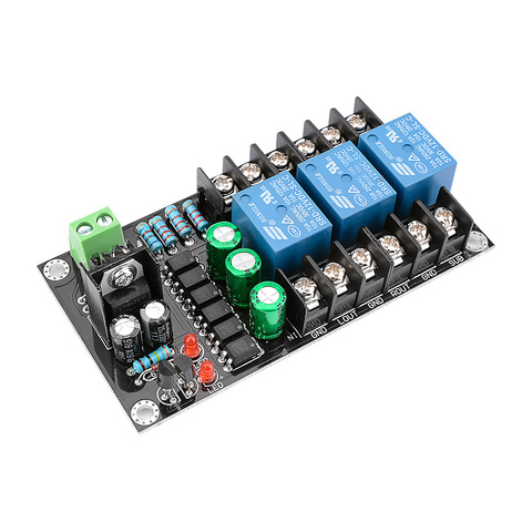 AIYIMA 300W 2.1 Channel Class D Digital Amplifier Speaker Protection Board Relay Speaker Protection Module Boot Delay DC Protect ► Photo 1/6