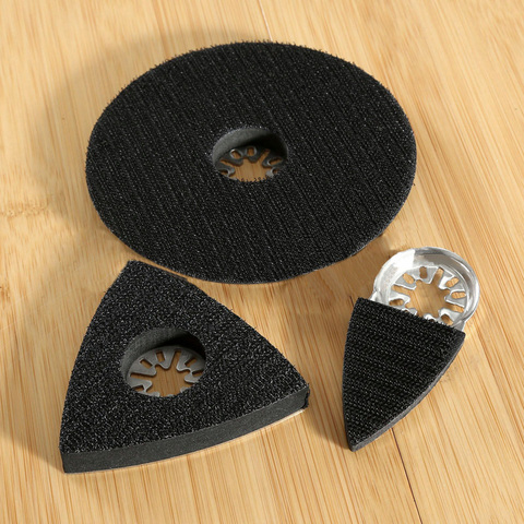 3pcs Sanding Pads Hss Saw Blades Oscillating Multi Tool For Bosch Fein Universal ► Photo 1/2