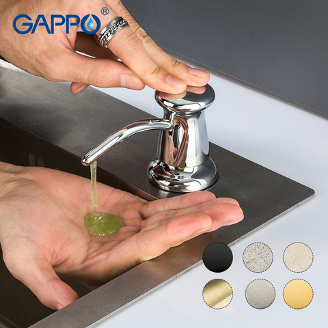 GAPPO Brass and ABS kitchen soap dispenser 300ML ► Photo 1/6
