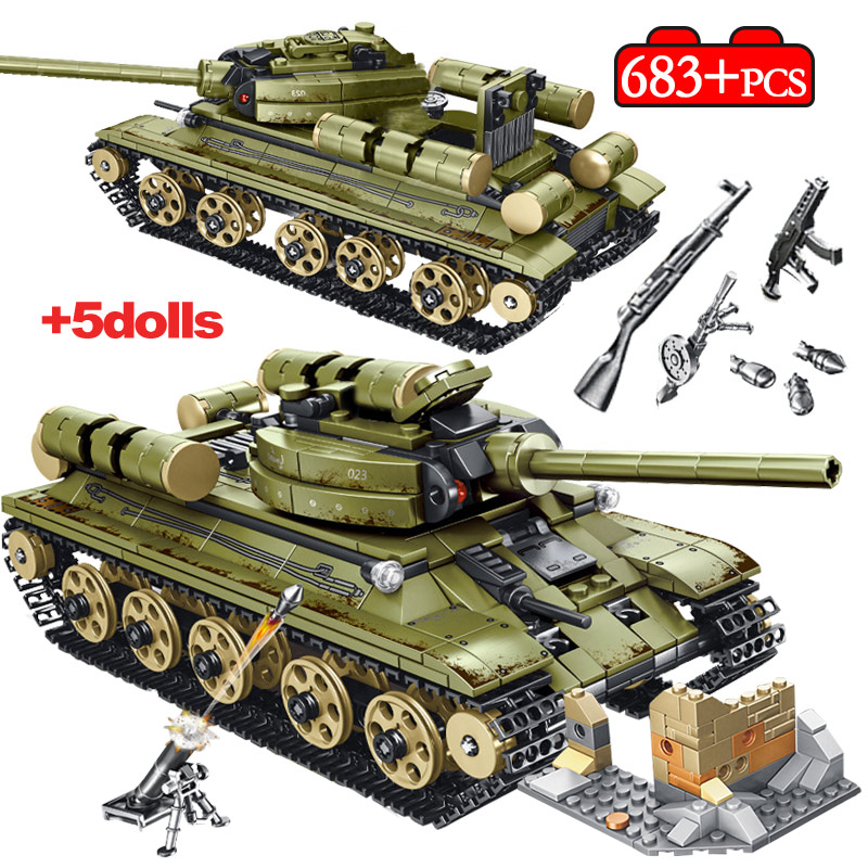 Details about   WW2 City German Tiger Tank T-34 TTechnic Empires Steel Army Building Blocks Toys