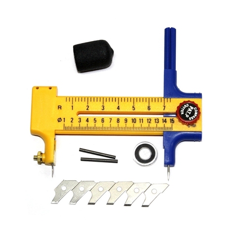 Circle Cutter C-101 Photo Paper Cutter Compass Circles DIY Tool Tangential Device 10-150mm diameter round cutter ► Photo 1/4