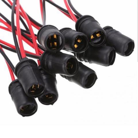 10Pcs T10 Car Trucks 5W Soft Rubber Light Bulb Socket Lamp Holder Connector Fits on OEM/LED/SMD Bulb Socket ► Photo 1/6