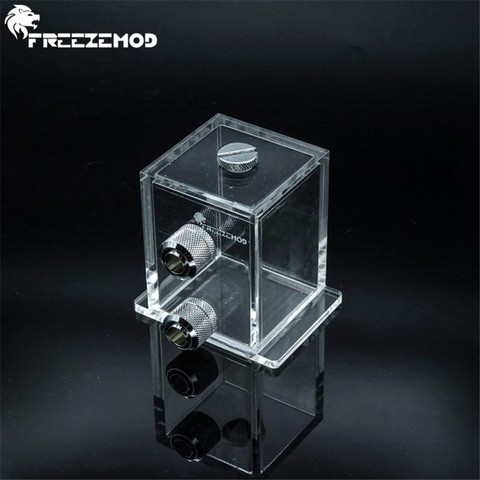 FREEZEMOD GQSX-T3 200ml Volume Tank Full-Transparent PMMA Material Acrylic Tank Computer Water Cooling Tank. GQSX-T3 ► Photo 1/6