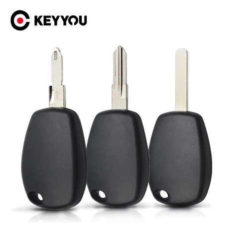 KEYYOU Replacement Car Remote Key Shell Case Fob Uncut Blank NE73/VA2/VAC102 Blade Without Button Key Shell For Renault Logan ► Photo 1/6