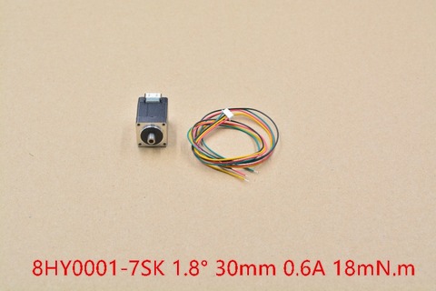 nema8 hollow shaft 0.6A 30mm for mill cut cnc engraving machine 3d print stepper motor 8HY0001-7SK ► Photo 1/6