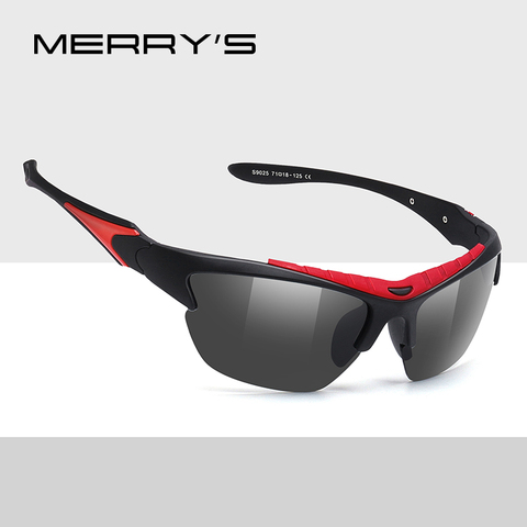 MERRYS DESIGN Men Polarized Outdoor Sports Sunglasses Male Goggles Glasses For Fishing B i cycle UV400 Protection S9025 ► Photo 1/6