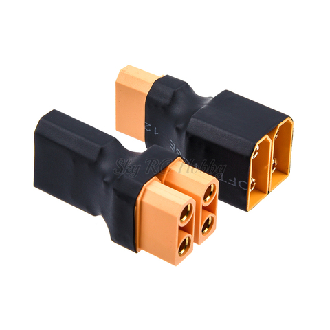 NEW XT90 2 Male to 1 Female / 1-Male to 2-Female Connector Parallel Adapter for Car Plane Heli Lipo Battery ► Photo 1/6