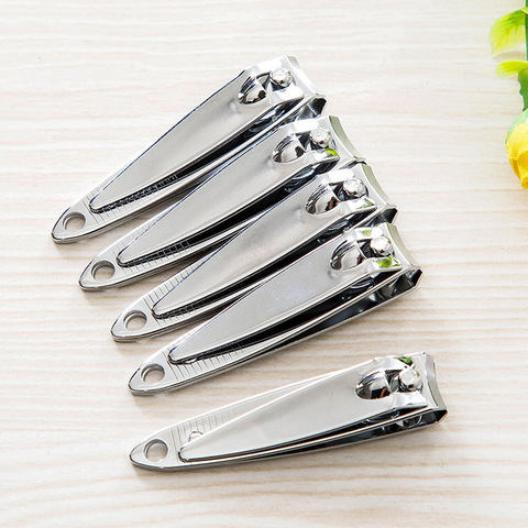 1/2PCS Nail Clipper Stainless Steel Hand Nail Toe Cutter Trimmer Manicure Pedicure Care Scissors  Trimmers Nail Art Tools ► Photo 1/6