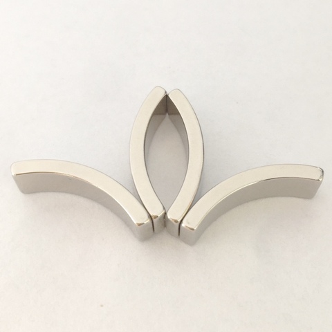 8pcs magnetic arc R16-r13.5x6.5mmx90Deg. Strong Rare Earth Neodymium NdFeB Magnet Neodymium Special shape Magnetic Material ► Photo 1/6