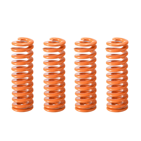 4Pcs High Quality Flat Bed Spring Stiff Flat Ended Compression Springs For Creality Ender 3 Pro CR-X CR-10 S 3D Printer Part ► Photo 1/6