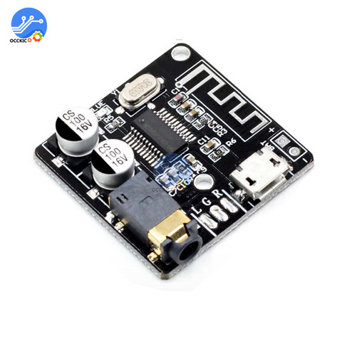 Mini Bluetooth 5.0 MP3 Decoder Board Audio Receiver MP3 Lossless Player Wireless Stereo Music Amplifier Module ► Photo 1/6