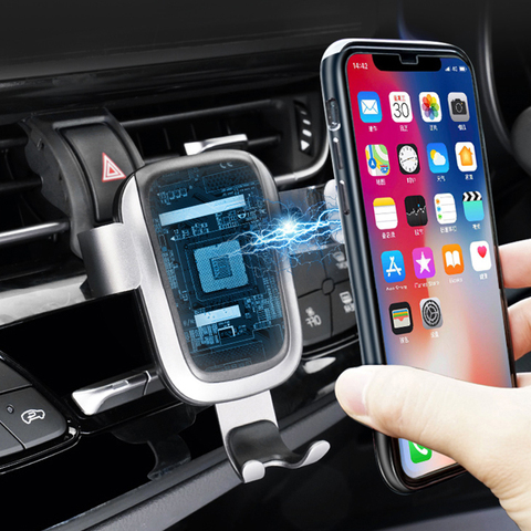 Phone Holder For Toyota C-HR 2017 2022 Car Air Vent Mobile Phone Cellphone Holder Stand Mount Cradle Clip For CHR 2017 2022 ► Photo 1/6