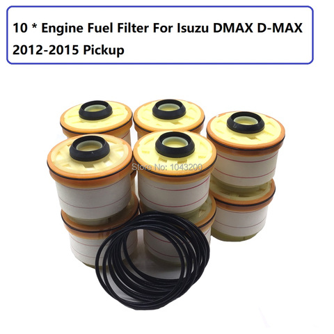 10 x For Isuzu Dmax Rodeo for Toyota Lexus Genuine Engine Fuel Diesel Filter D-max Pickup 12-17 OE# 23390-0L010 / 8-98159693-0 ► Photo 1/4