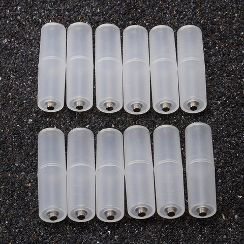 12pcs AAA to AA Size Cell Battery Converter Portable Battery Holder Case Switcher for Battery Storage Box ► Photo 1/6