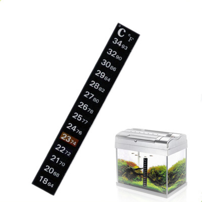 2022 Hot Sale LCD Digital Stick on Thermometer Gauge Heater Sticker Aquarium Fish Tank Glass Aquarium Thermometer ► Photo 1/5