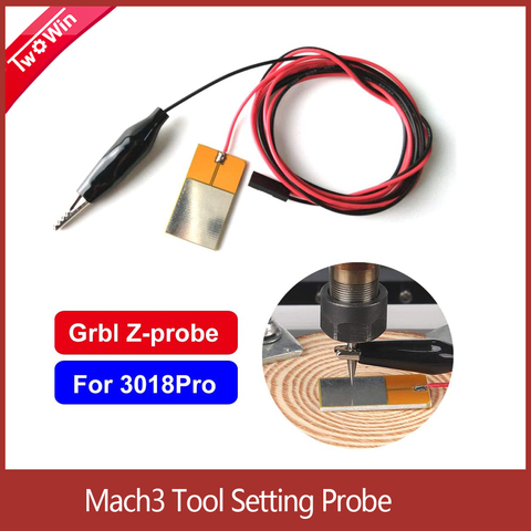 Grbl Mach3 CNC Z-Axis Router Mill Touch Plate Mach3 Tool Setting Probe Milling Tool for CNC DIY Engraving Machine ► Photo 1/5