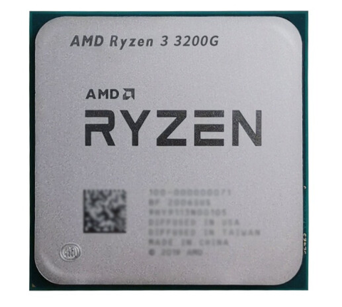 AMD Ryzen 3  3200G R3 3200G 3.6 GHz Quad-Core Quad-Thread 65W CPU Processor L3=4M YD320BC5M4MFH Socket AM4 ► Photo 1/1