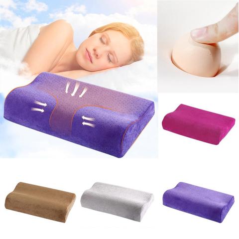 U-shape Memory Pillow Latex Neckrest Pillow Foam Orthopedic Pillow Fiber Slow Rebound Soft Pillow Massager Cervical Health ► Photo 1/4