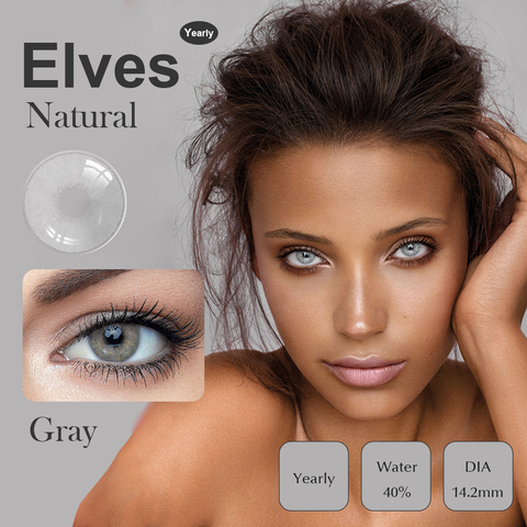 1pair Color Contact Lens For Eyes Green Lenses Cosmetic Brown Crystal Mirage Natural Colored Contact Lenses Color Contacts Gray ► Photo 1/6