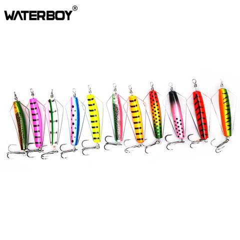 WATERBOY 3.5cm 5.2cm 5.5cm 7cm Devil Fishing Bait Luminous Spinner Fishing Lure Hard Bait Pesca Wobbler Tasmanian Lure ► Photo 1/6