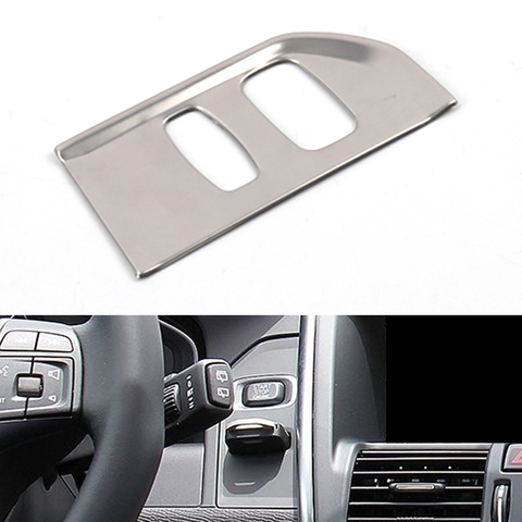 Chrome For Volvo XC60 2012 2013 2014 2015 2016 2017  Ignition Device Key Hole Frame Decorative Trim ► Photo 1/4