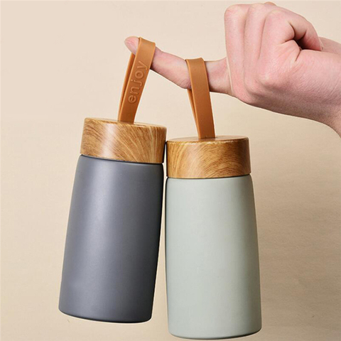 Insulated Coffee Mug 304 Stainless Steel Tumbler Water Thermos Vacuum Flask Mini Water Bottle Portable Travel Mug Thermal Cup ► Photo 1/6