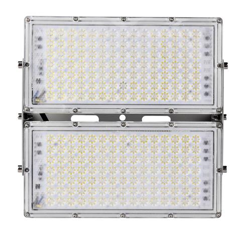 Ultrathin LED Module Flood Light 100/200W IP65 110V/220V LED Spotlight Reflector Outdoor Garden Lamp Stadium Garage Light ► Photo 1/6