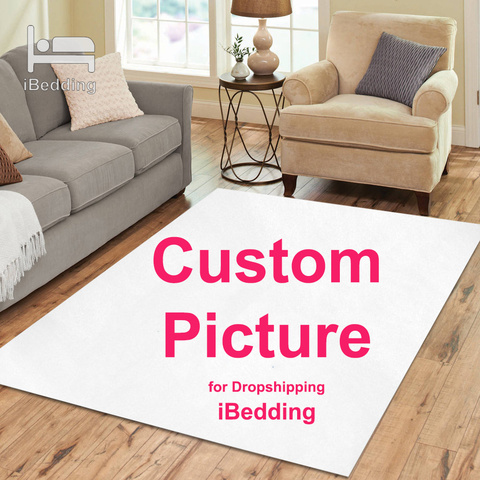 Customize Dropshipping Printed Rectangle Rug for Adult Yoga Mats Living Room Decorative ► Photo 1/5