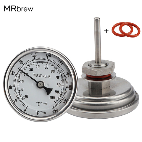 Weldless Bi-metal Thermometer Kit, 3