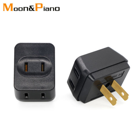 1 Turn 3 Socket US Plug United States Japan Canada India Travel Power Converter Charger Wall Socket Adapter Power Conversion ► Photo 1/6