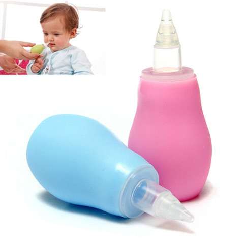 New Born Silicone Baby Safety Nose Cleaner Vacuum Suction Children Nasal Aspirator New Baby Care Diagnostic-tool Vacuum Sucker ► Photo 1/6