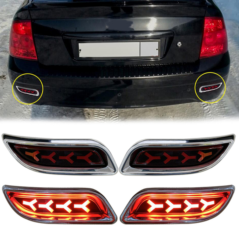 New Side Marker Lamp LED Side Indicator Light 2 Pcs Rear Fog Lamp Brake Light Dynamic LED Tail Light for lada priora ► Photo 1/6