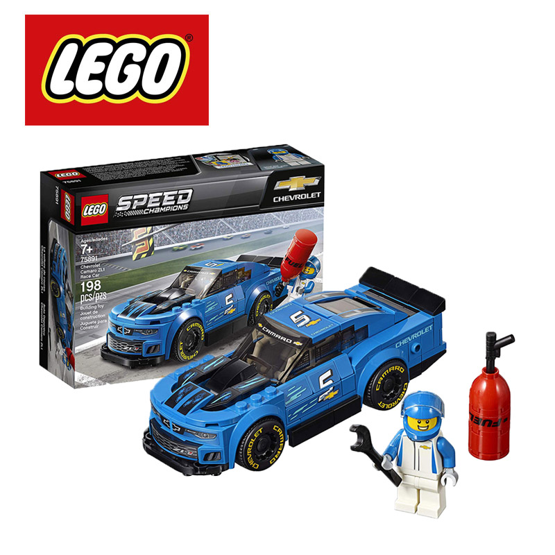LEGO Speed Champions Chevrolet Camaro ZL1 Race Car 75891 Building Kit 198 Pieces 
