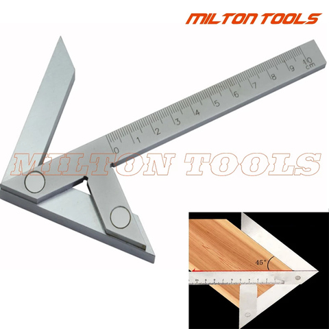 Durable Center Gauge High Accuracy Center Angle Gauge Protractor Angle Ruler Round Bar Marking Center Finder ► Photo 1/6