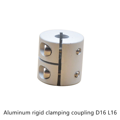 D16L16 2/3/4/5/6/6.35/8mm Aluminum Flexible Shaft Coupler clamping Rigid Coupling Motor Connector D16 L16 ► Photo 1/6