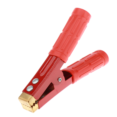 1000A  Red Spring Loaded Car Auto Battery Cable Insulated Alligator Clamp Clip ► Photo 1/6