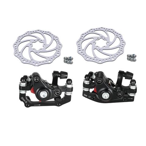 Mountain Bike Road Bike Bicycle Aluminum Alloy Mechanical Disc Brake Set Front & Rear Include 1pc 160mm Centerline Rotor ► Photo 1/6