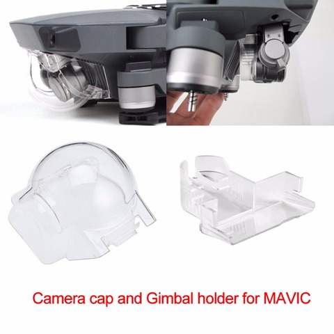 Lens Cap Gimbal Holder for DJI Mavic Pro Platinum Drone Camera Gimbal Protector Dust-proof Cover Transport Holder Accessory ► Photo 1/6