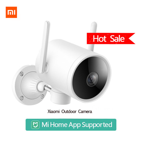 2022 Xiaomi Smart Outdoor Camera Waterproof IP66 WIFI Webcam 270 Angle 1080P IP Camera Dual Antenna Signal Night Vision MiHome ► Photo 1/6