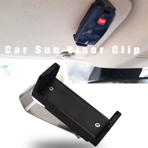 Car Sun Visor Clip Holder Mount Stand 47-68mm for Garage Door remote control Car Key Remote Quick installation ► Photo 1/6