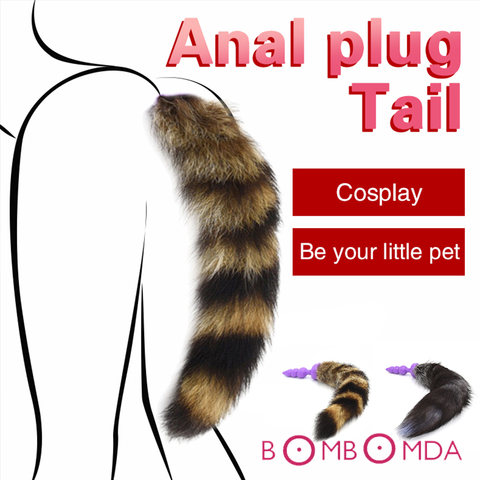 Erotic Sex Shop Fox Tail Anal Plug Dildo Butt Plug Adult Sex Toy For Women Anal Trainer Erotic Sex Toy Anal Bead SIntimate Goods ► Photo 1/6