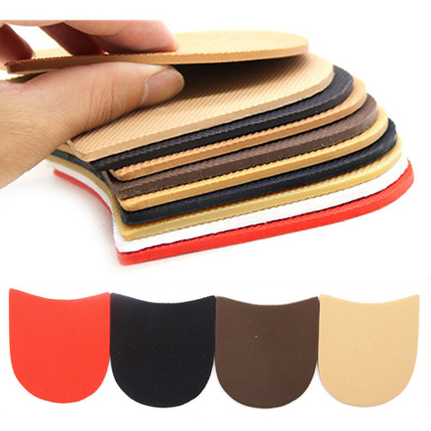 DIY Pad Classic Wear-resistant Replace Shoe Sole 1 Pair Anti Slip Protective Half Soles Repair Heel Sole Shoe Accessories ► Photo 1/6