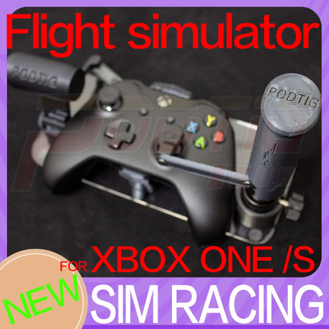 HOTAS 3D printing for xbox one s game controller Flight simulator MOD JOYSTICK ► Photo 1/5