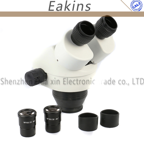 3.5X 7X 45X 90X Continuous Zoom Binocular Stereo Microscope Barlow Lens WF10X/20MM Wide Field Objective ► Photo 1/3