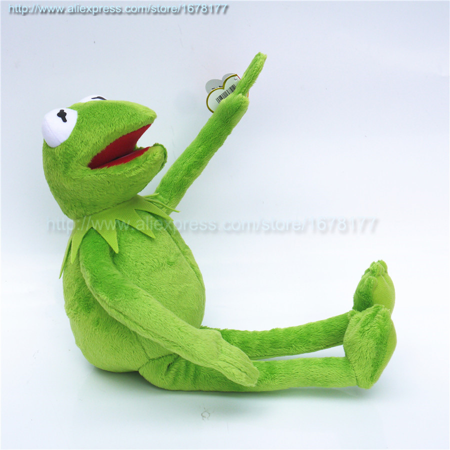Kermit the Frog The Muppet Show rana peluche Kermit plush toys Sesame  Street doll muppets Kermit frog plush frog include wire - Price history &  Review